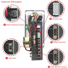 Silhouette Para Alıcısı Para Itici JY133A Cpu Arcade Para Seçici Otomat Arcade Oyunu Bilet Değişimi Için (Yurt Dışından)