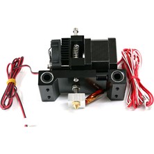 Silhouette A6 Ekstruder 3D Yazıcı Kafası Mk8 Tek J-Kafalı Hotend Nozul Ekstrüzyon 1.75/3mm Abs Pla Ekstra Nozul 42 Step Motor Parçası (Yurt Dışından)