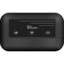 Silhouette 4g Mifi Yönlendirici 150 Mbps Mifi Modem Araba Mobil Wifi Kablosuz Bağlantı Noktası Yuvası ile 3000 Mah Cep Wifi (Yurt Dışından)