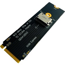 Silhouette M.2 M-Key Pcıe X4 Ssd'den U.2 Oculink SFF-8612 Adaptörüne Gen4/gen3, 2,5 Inç Nvme U.2(Sff 8639)SSD Pcı-E Ngff Yükseltici Kart (Yurt Dışından)