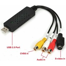 Silhouette USB 2.0 Video Yakalama Yakalama Kartı Adaptörü Yonga Seti Utvf 007 Tv DVD Ses Yakalama S Video USB Dönüştürücü WINDOWS10 (Yurt Dışından)