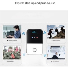 Silhouette Cep Wifi MF925-1 4g Cat3 Mobil Lte Mıfı Yönlendirici Mobil Wifi Yönlendirici Seyahat Ofis Için Yuvası ile Taşınabilir Wifi (Yurt Dışından)