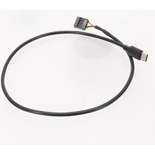 Silhouette 2 Adet USB 9pin USB Tip C Kablo Bilgisayar Anakartı Için Usbc Ikincil Ekran Pc LCD Ekran 9pin USB Kablosu Adaptörü (Yurt Dışından)