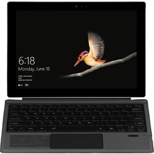 Silhouette /surface Pro 7 Için Presspad'li Kablosuz Klavye, Ultra Ince 7 Renkli Arkadan Aydınlatmalı Bluetooth Kablosuz Klavye (Yurt Dışından)