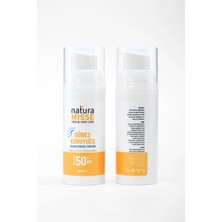 Natura Misse Doğal Güneş Kremi 50 ml Uva Uvb Spf 50 Yüksek Koruma Leke Karşıtı Bakım Nemlendirici Su Bazlı Krem