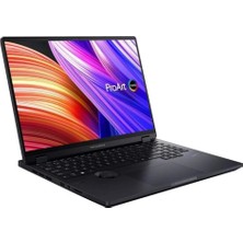 Asus Proart Studiobook Pro 16 OLED Intel I9-13980HX 96GB Ddr5 Ram  1tb SSD Freedos 16 Inç 0.2ms 3.2k Dokunamtik 8GB/RTX3000 Taşınabilir Bilgisayar W7604J3D-MY00314+WEBLEGELSINÇANTA