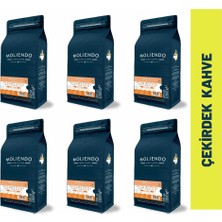 Moliendo Finest Coffee Moliendo Amalfi Espresso Blend Kahve Avantaj Paketi (Çekirdek Kahve) 6*1000 G