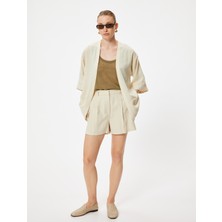 Koton Kimono 3/4 Geniş Kol Bol Kalıp