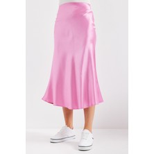 Bigdart 15806 Saten Etek - Pembe
