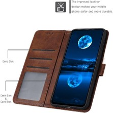 Mellow Shop IPhone 13 Için Flip Case Pro Max Saf Renk Pu Deri Kickstand ile (Yurt Dışından)