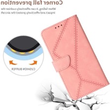 Mellow Shop Onur 90 Akıllı Dikiş Kabartmalı Deri Cüzdan Yüksek Tpu Pu Için Flip Case (Yurt Dışından)