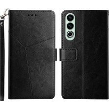 Mellow Shop Oneplus Nord Ce4 Deri Cüzdan Kickstand Için Flip Case-Dayanıklı Kapak (Yurt Dışından)