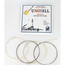 Unosell 1 Takım Divan Saz 0.22 mm Saz Teli