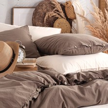 Macas Home Demeter Pamuklu Yıkamalı Çift Kişilik Nevresim Takımı