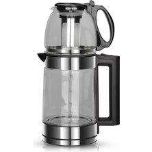 Telpox Relax 2 Litre Kapasiteli Işıklı Cam Filtreli Kettle/su ST-9384 Isıtıcı