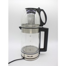 Telpox Relax 2 Litre Kapasiteli Işıklı Cam Filtreli Kettle/su ST-9384 Isıtıcı