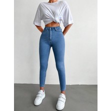 Skinnyjean Likralı Kadın Kot Pantolon