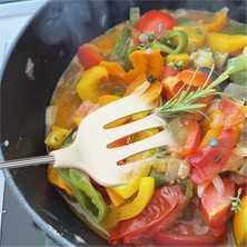 Rainbow Yapışmaz Tava Mutfak Pişirme Aletleri, Yüksek Isıya Dayanıklı C (Yurt Dışından)