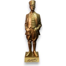 Koç Design Atatürk Büstü Biblo Gold