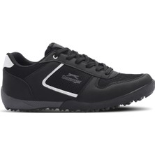 Slazenger ADRIAN I Kadın Sneaker Koşu & Yürüyüş Ayakkabısı Siyah / Koyu Gri