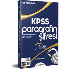 Paragrafın Şifresi Yayınları 2025 KPSS Paragrafın Şifresi Soru Bankası