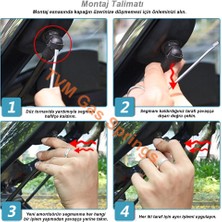 Tvm Gas Springs Vw Passat Alltrack Kaput Amortisörü 2015- ve Sonrası (1 Adet)