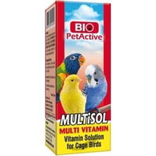 Biopet Active Kuşlar Için Multi Vitamin, Multisol