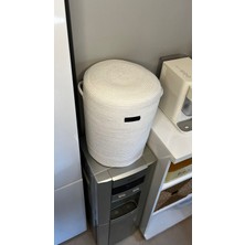 Double Knot Design Sebil Kılıfı Dekoratif Sepet - Organizer Hasır Jüt Tress  Sebil Kılıfı