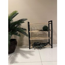 Trendruum Ahşap Çubuklu Ayakkabılık