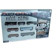 Erzi Oyuncak Tren Seti Rail King Klasik Tren 122 Cm 36 Parça Işıklı