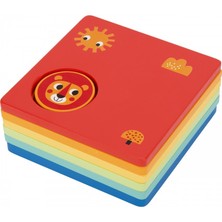 Tooky Toy Ahşap Eğitici Kutu Çocuk El Becerisi Geliştirici Montessori Oyun Seti 48 Parça