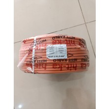 Hit-Ka 2x1,5 Turuncu Kauçuk Kablo