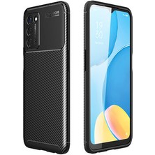 Techno Guru Oppo A55 5g Gofret Desenli Ultra Koruma Sağlayan Negro Silikon Kılıf