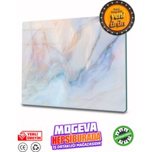 Mogeva Cam Kesme ve Sunum Tablası | Supreme Mermer Görünümlü | 20CM x 30CM