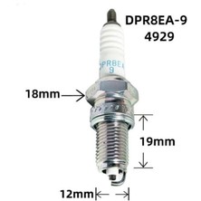 Ngk DPR8EA-9 Buji Cg Mondial Kn 150 Mondial Mg Xmax