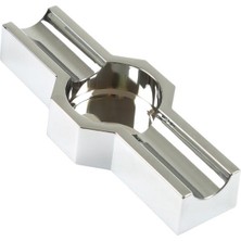 Premium Quality Pq Gümüş Metal Ikili Puro Küllüğü