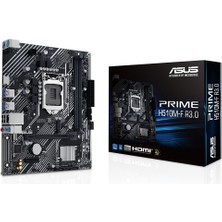 Asus Prıme H510M-F R3.0 Intel H470 LGA1200 Ddr4 3200 HDMI M2 Usb3.2 Matx Asus 5x Protectıon Iıı, Asus Q-Design, Crashfree Bıos 3 Anakart