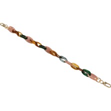 Elegantshop Akrilik Taşlı Çanta Sapı Ax3