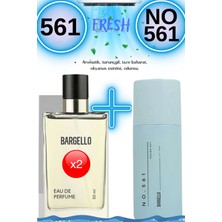 Bargello 2 Adet 561 Fresh EDP 50 ml + 1 Adet No 561 Deodarant Set