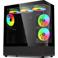 XGaming V920 Micro Atx Gamıng Case 750W 80+Bronze  - Xgamıng black