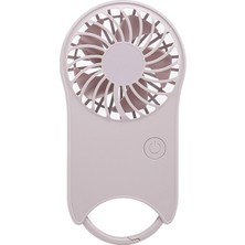 VShop Askı Tokası Mini Handhd Fan F12 (Pembe) (Yurt Dışından)