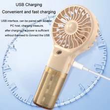 VShop USB Şarj Edilebilir Handhd Sisleme Fanı (Yurt Dışından)