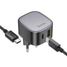 Ason Plus Hoco CS32A PD20W Usb+Type-C + Type-C Kablo Hızlı Şarj Adaptör Seti