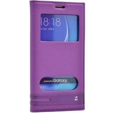 Musal Galaxy J5 Kılıf Kapaklı Pencereli Kılıf