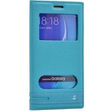 Musal Galaxy J5 Kılıf Kapaklı Pencereli Kılıf