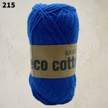 5’li Paket Eco Cotton - Rejenere Cotton Ip - 215 Çivit Mavi