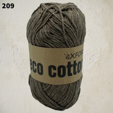 Oxford İplik 5’li Paket Eco Cotton - Rejenere Cotton Ip - 209 Açık Kahve