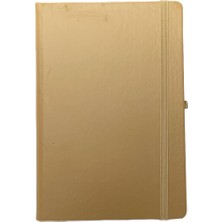 Eren Ofis Notebook Termo Deri 15X21 Kenar Boyalı Çizgili Lastikli Tarihsiz Ajanda