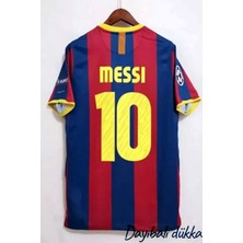 Dayı Balı Barcelona Lionel Messi 2010 2011 Kısa Kol Sampiyonlar Ligi Içsaha Forması