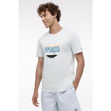 Lumberjack ml Stew 11DS1025 4fx Mint Erkek Kısa Kol T-Shirt